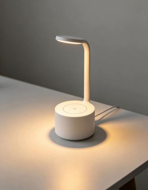 Wireless Charging Desk Lamp